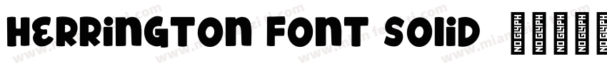 Herrington Font Solid字体转换